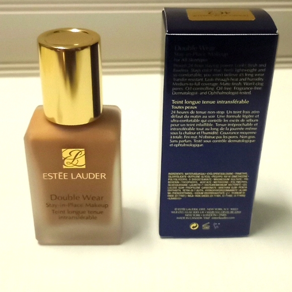 Estee Lauder Double Wear Makeup Auburn 4C2. 1 oz Bottle. - Picture 6 of 8